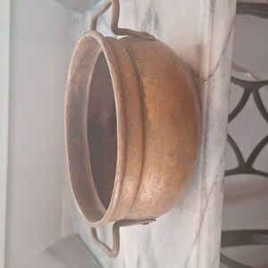 Vintage Copper Pot with Handles